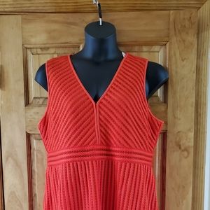 J Crew Factory Eyelet-embroidered dress